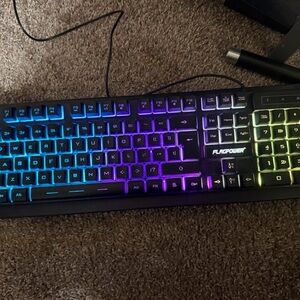 RGB Backlit Gaming Keyboard - Black